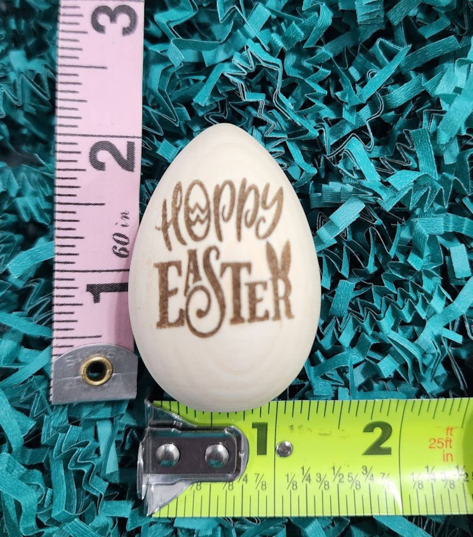 Wood Easter Faith Eggs
