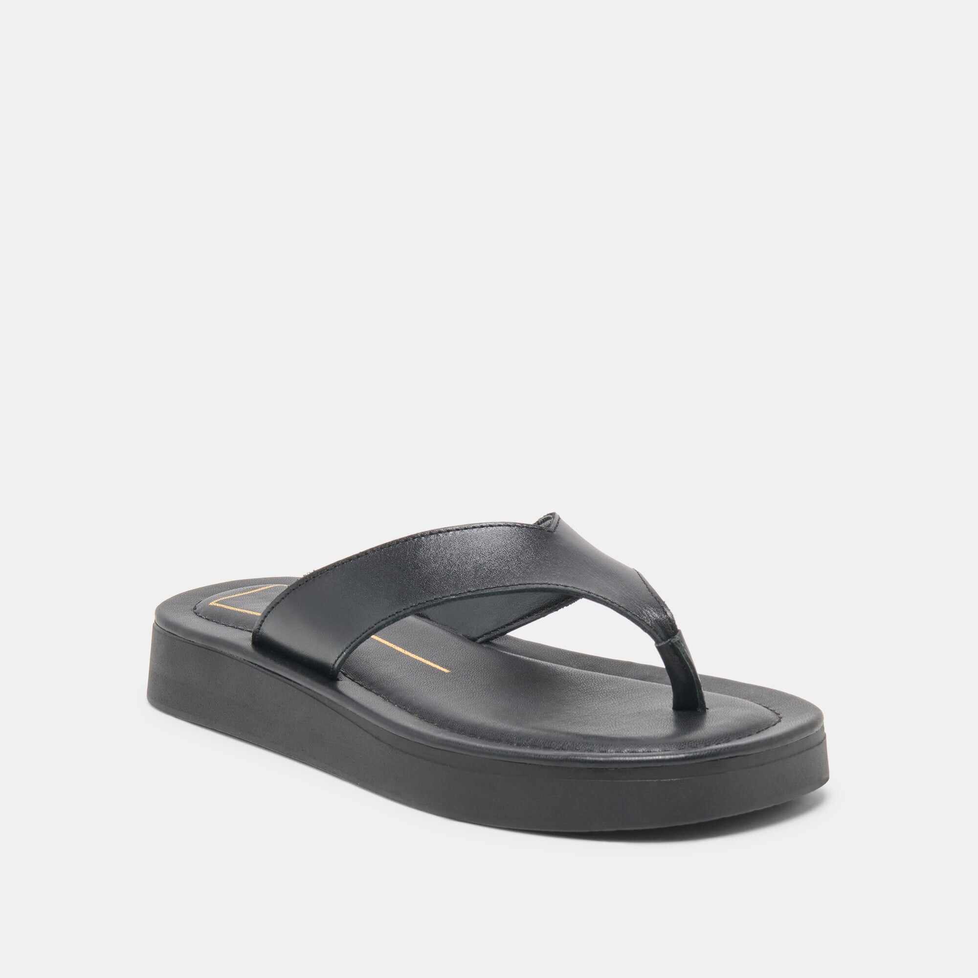 BLAYZE SANDALS BLACK LEATHER
