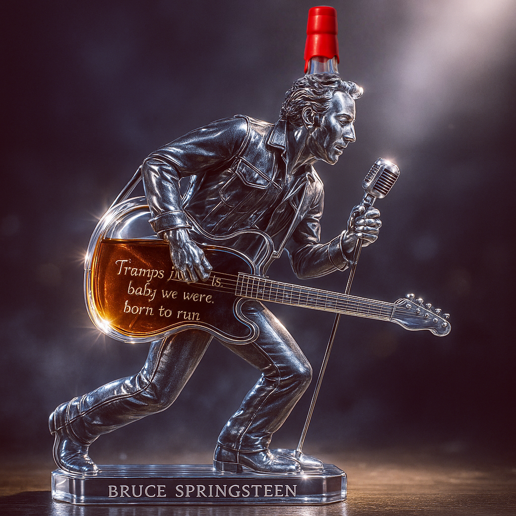 BRUCE SPRINGSTEEN Whiskey Bottle