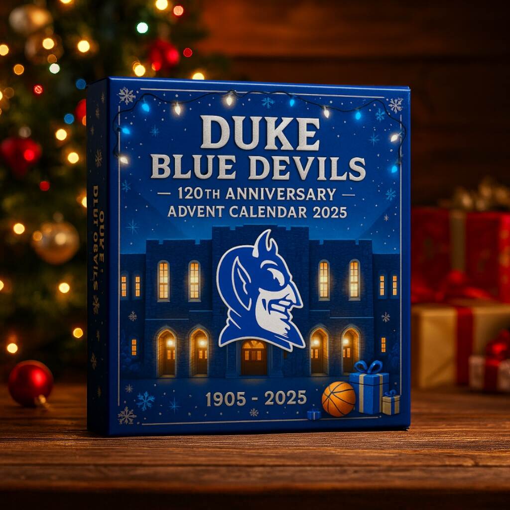 Duke Blue Devils 120th Anniversary Advent Calendar 2025