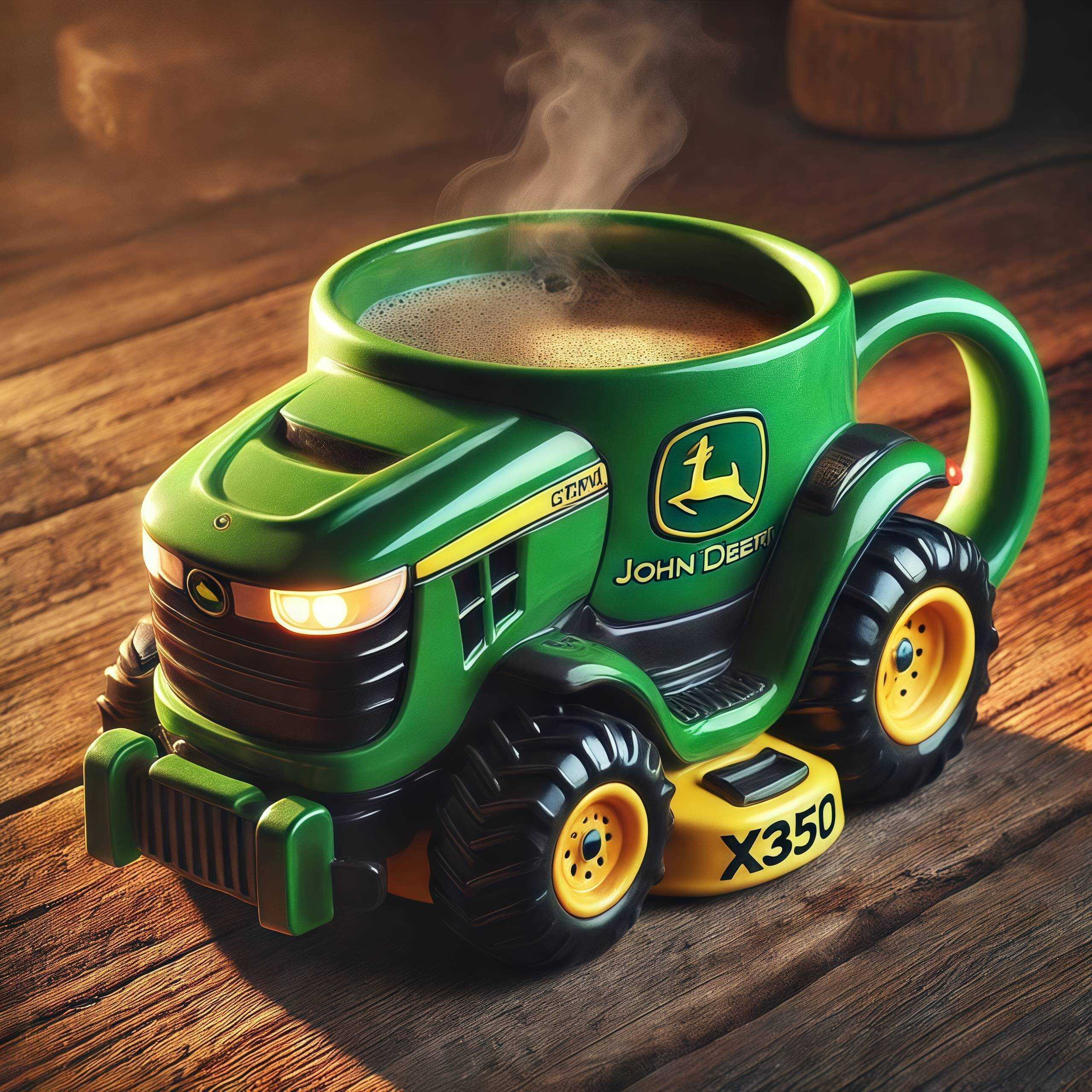 John Deere Farm Equipment Mug