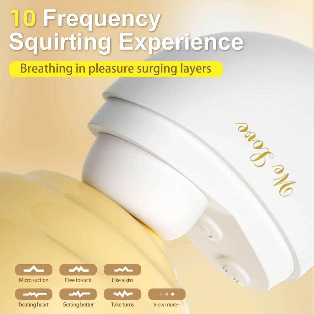 Powerful Sucking Vibrator – Clit & Nipple Vacuum Stimulator