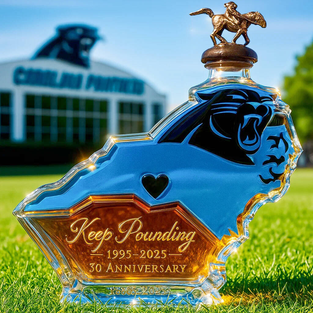 Carolina Pride Limited Edition Whiskey Bottle