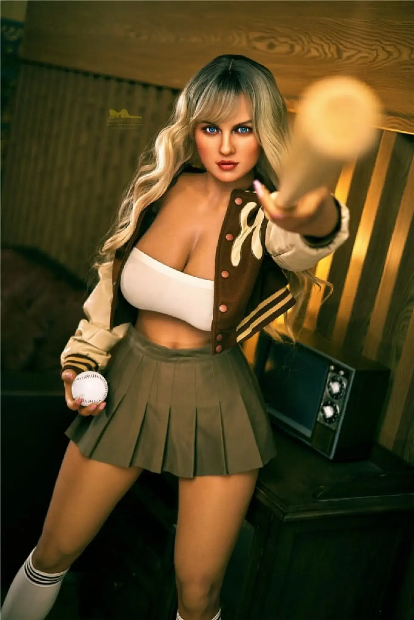 Hazel Blonde full Silicone IRONTECH Doll