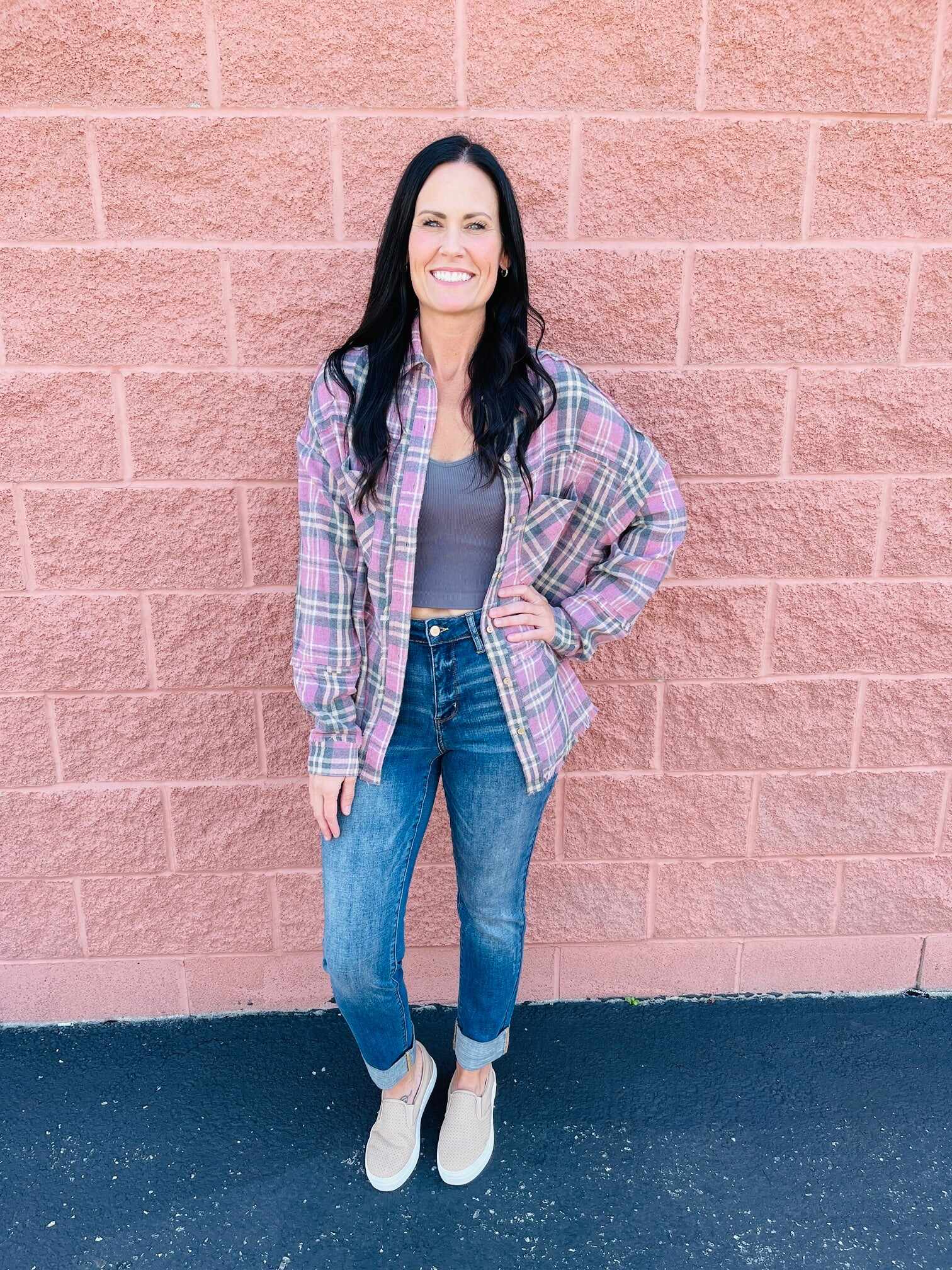 Plus/Reg Nothing Better Boyfriend Jeans