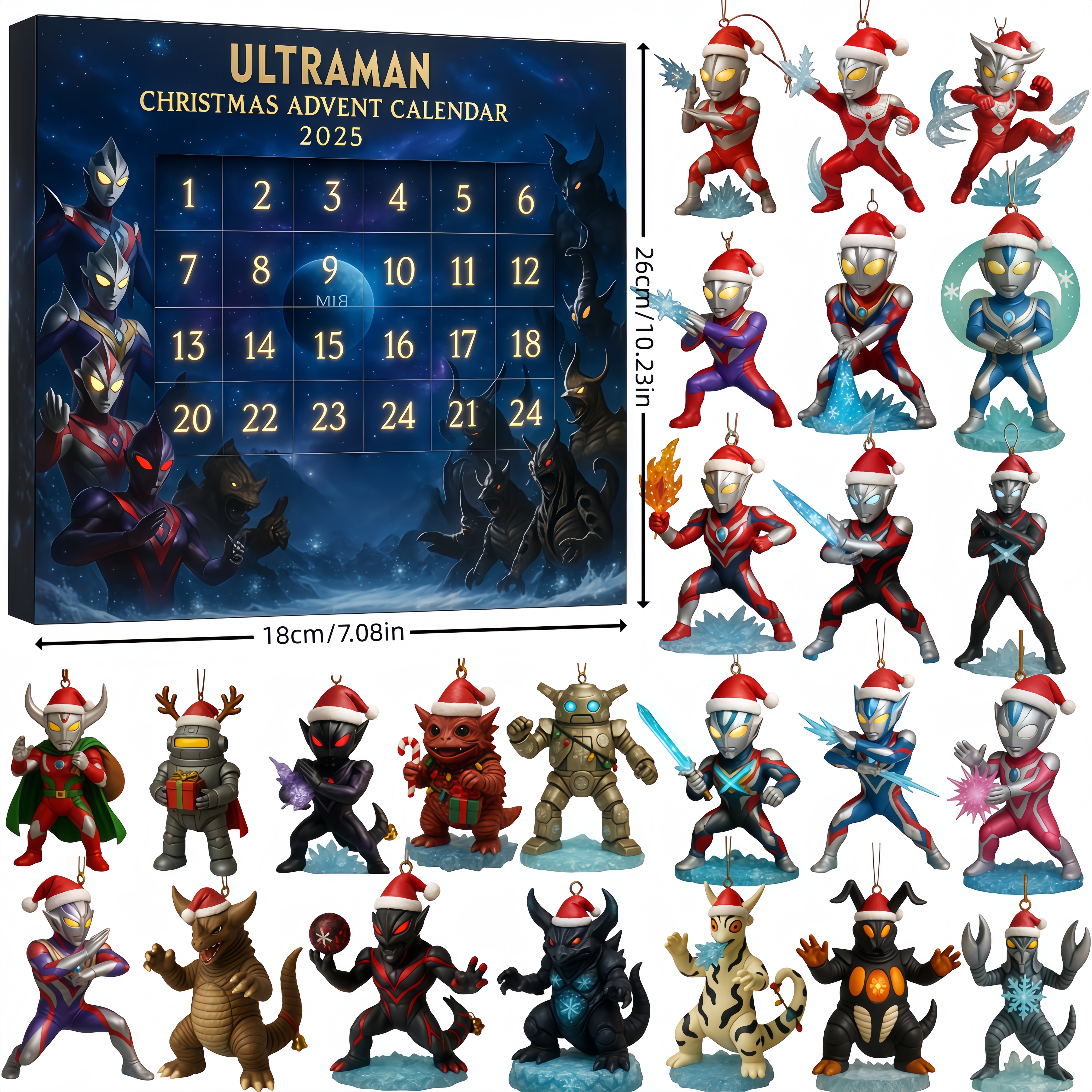 Ultraman Christmas Advent Calendar 2025 – Hero vs Monsters Edition