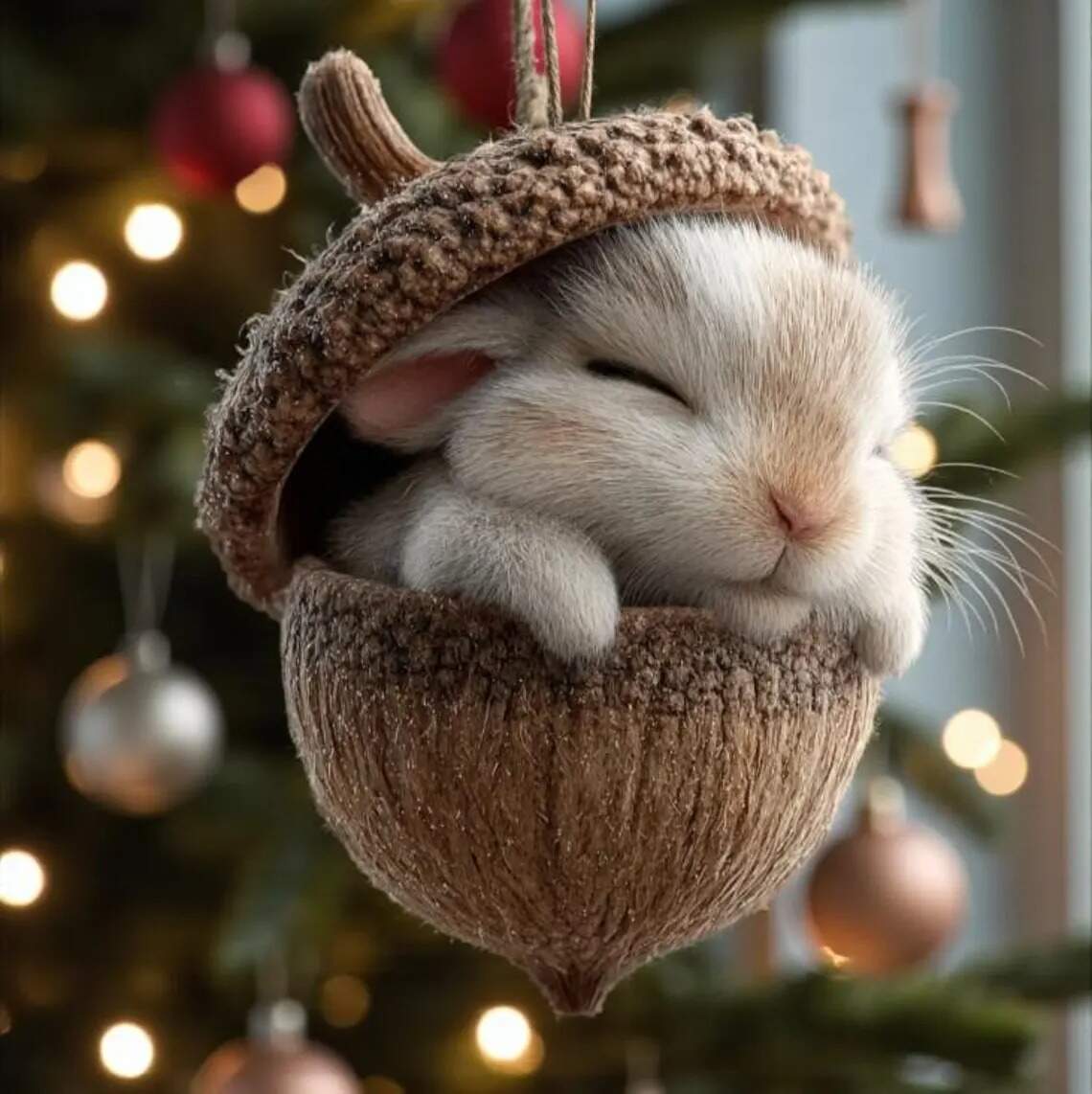 Forest Animal Acorn Ornaments