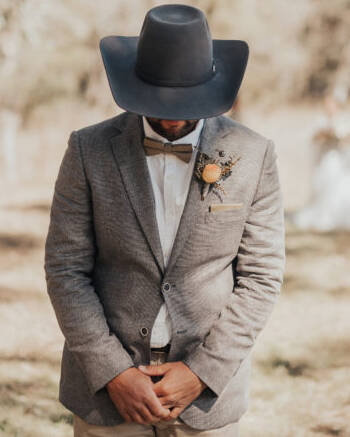 Men's Western Gray Casual Long Sleeve Jacket Blazer