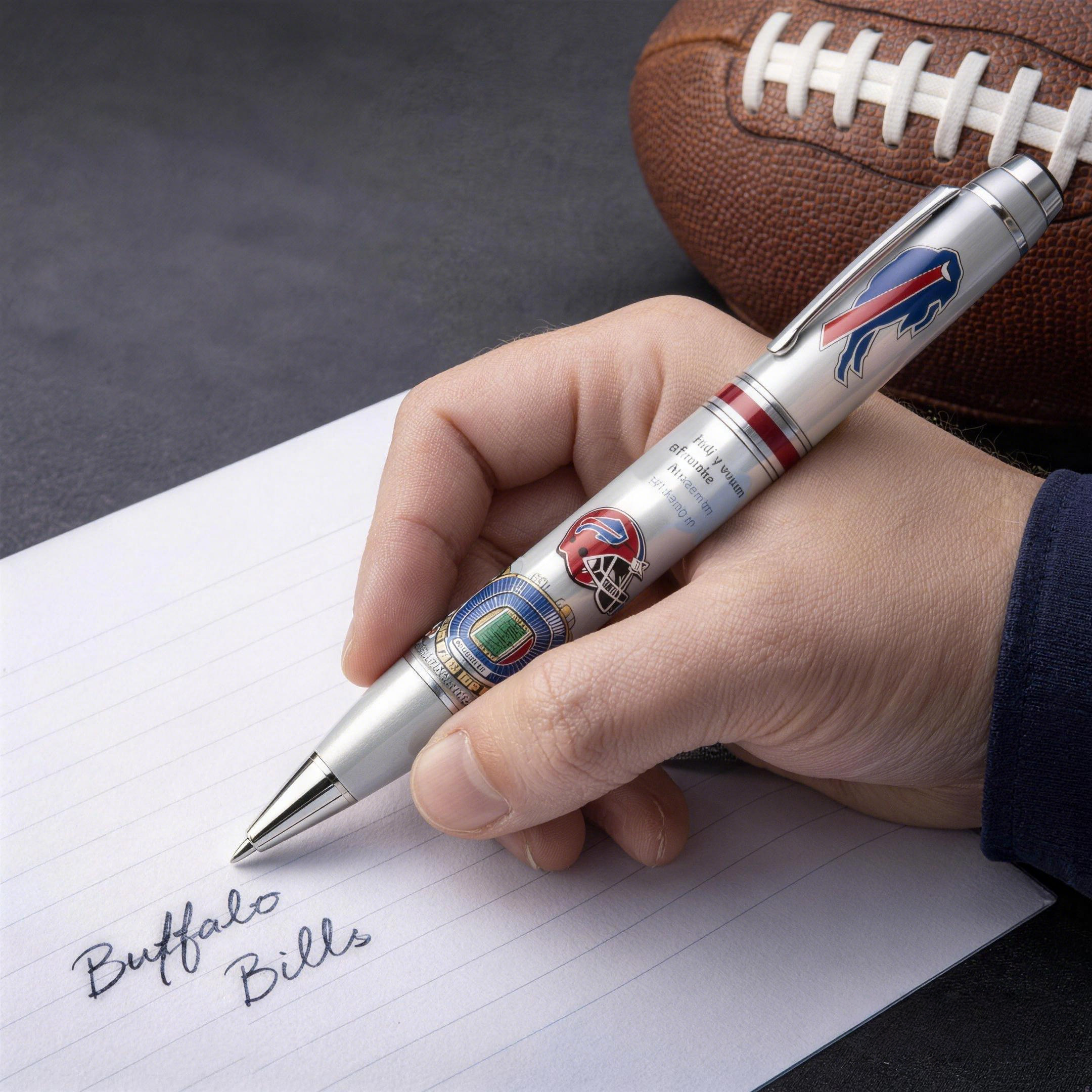 The Buffalo Bills Final Game at Highmark Stadium Commemorative Pen