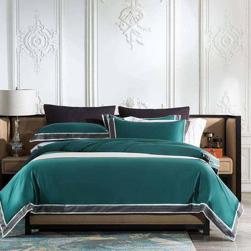Fezaran Silky Soft Egyptian Cotton Duvet Cover Set