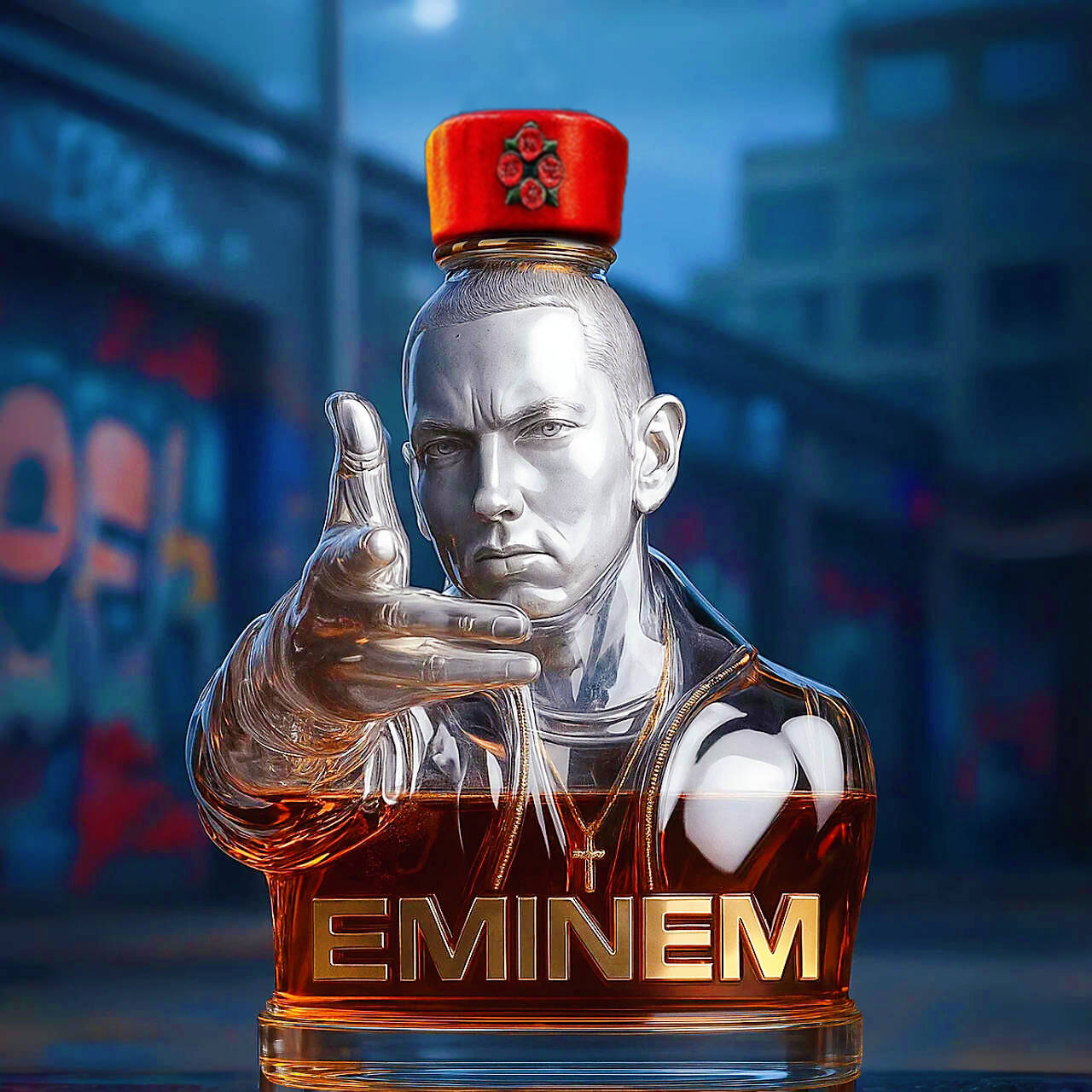 Eminem Whiskey Bottle