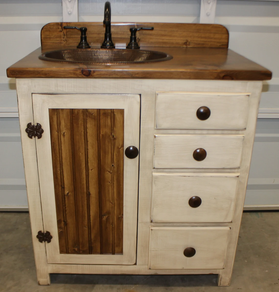 Rustic Farmhouse Vanity - 32