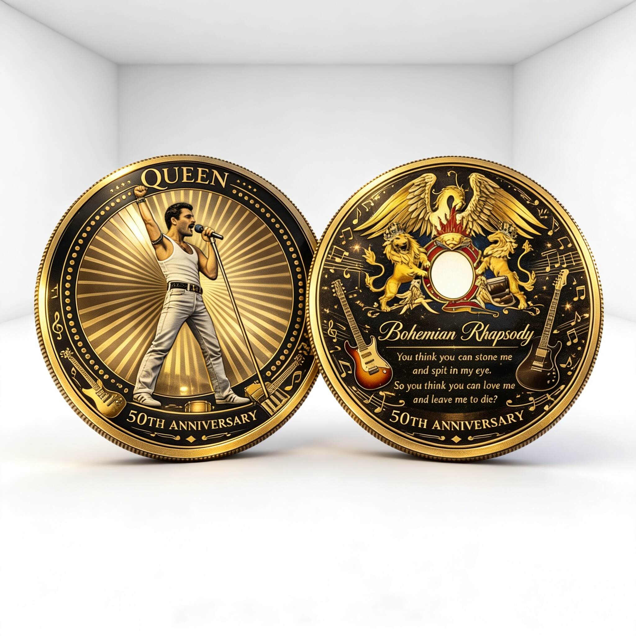 Queen ·Bohemian Rhapsody 50th Anniversary Commemorative Coin