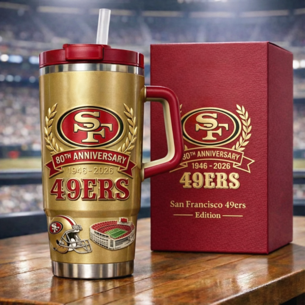 49ERS LIMITED EDITION ANNIVERSARY TUMBLER