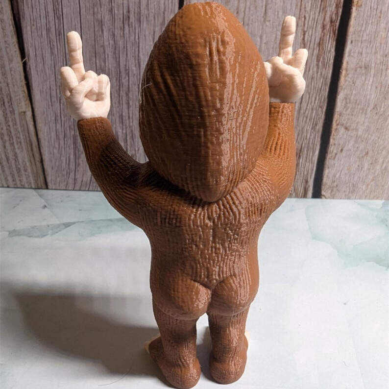 Cheeky Bigfoot Figurine