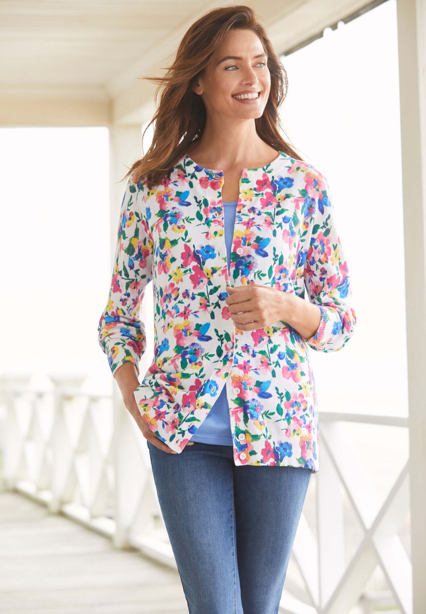 Perfect Long-Sleeve Cardigan