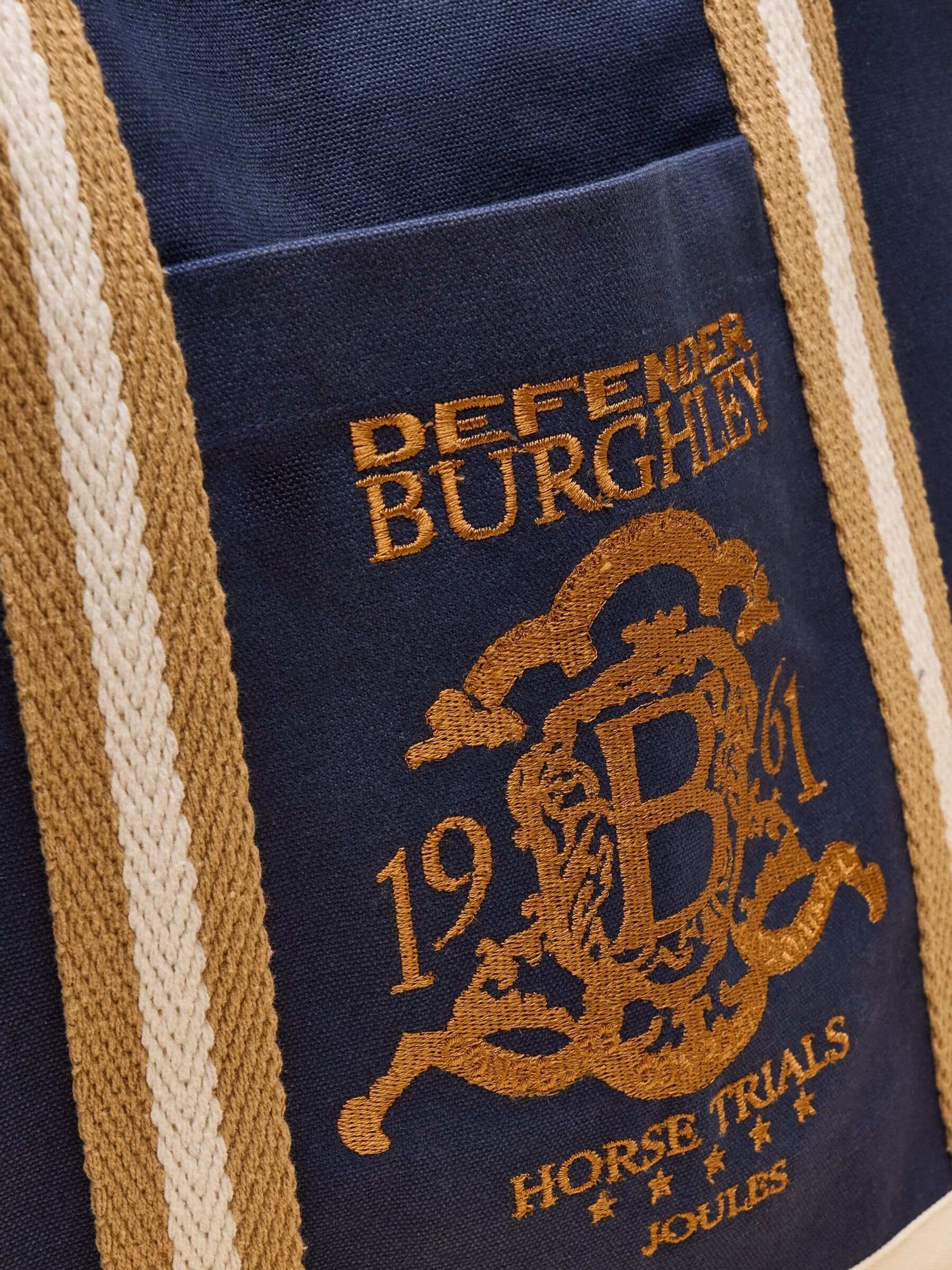Official Burghley Navy Tote Bag