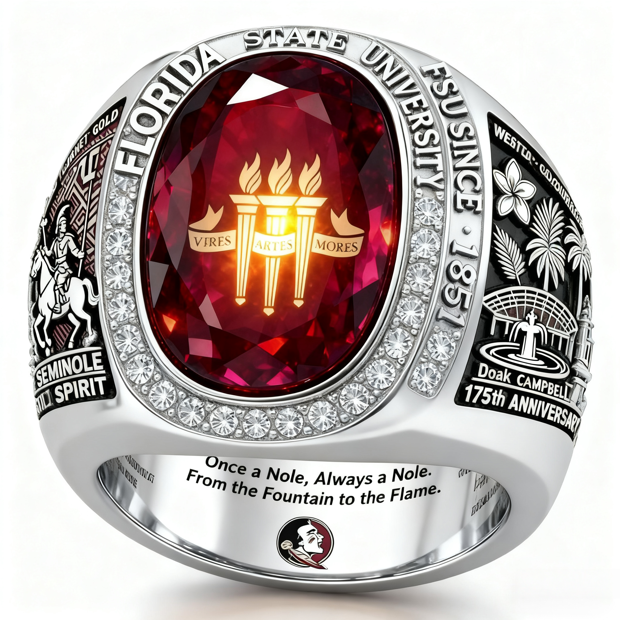Florida State University 175th Anniversary Ring