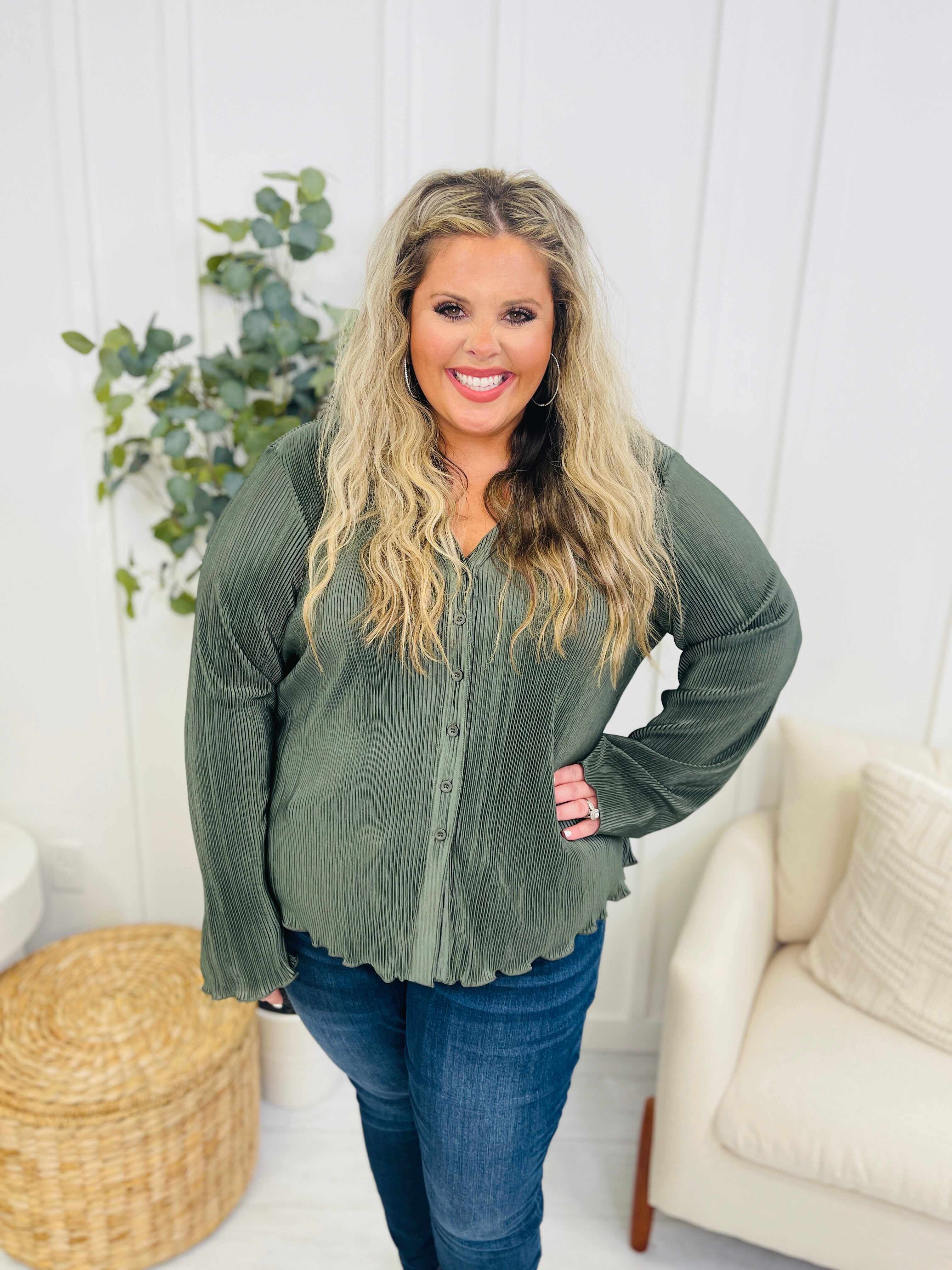 REG/CURVY Set My Heart At Ease Top- Multiple Colors!