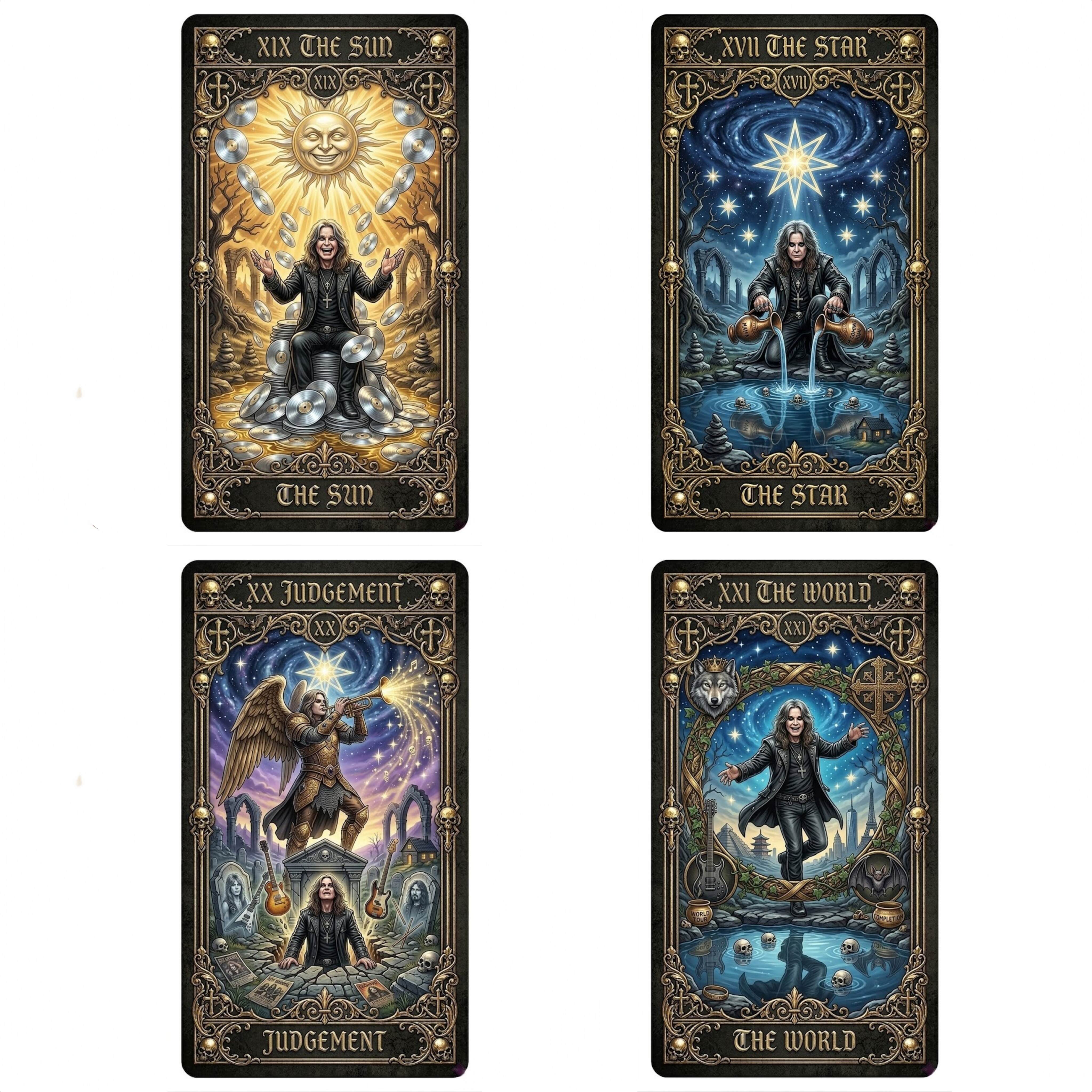 Ozzy Osbourne Tarot Deck