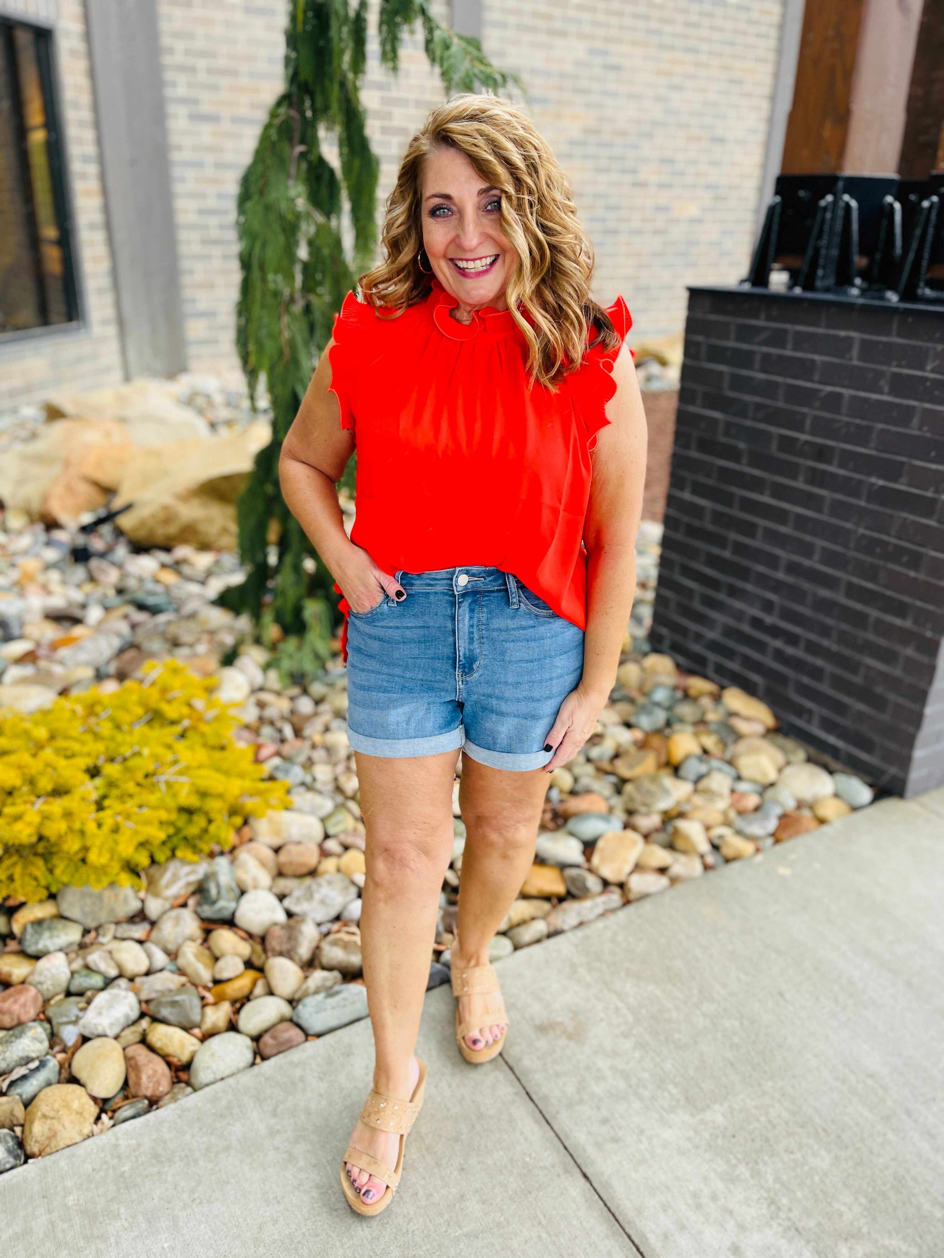 RESTOCK! Best Selling REG/CURVY Off The Cuff Shorts