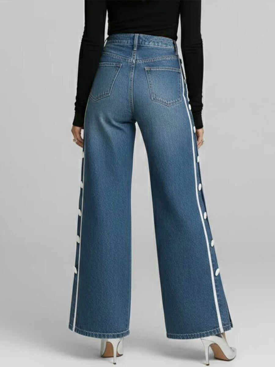 🔥Summer Arrivals🌟Stylish Casual Button-down Jeans