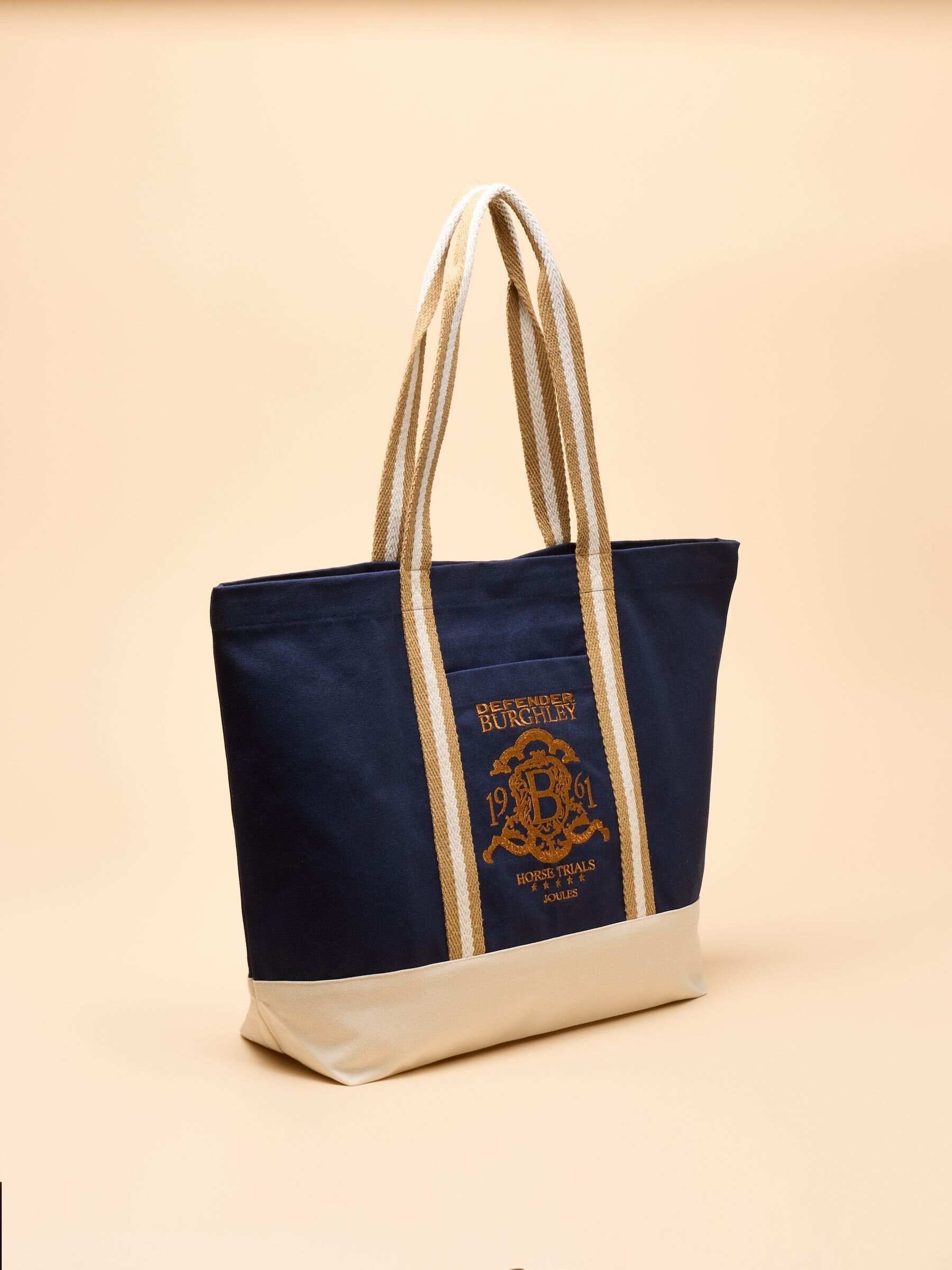 Official Burghley Navy Tote Bag