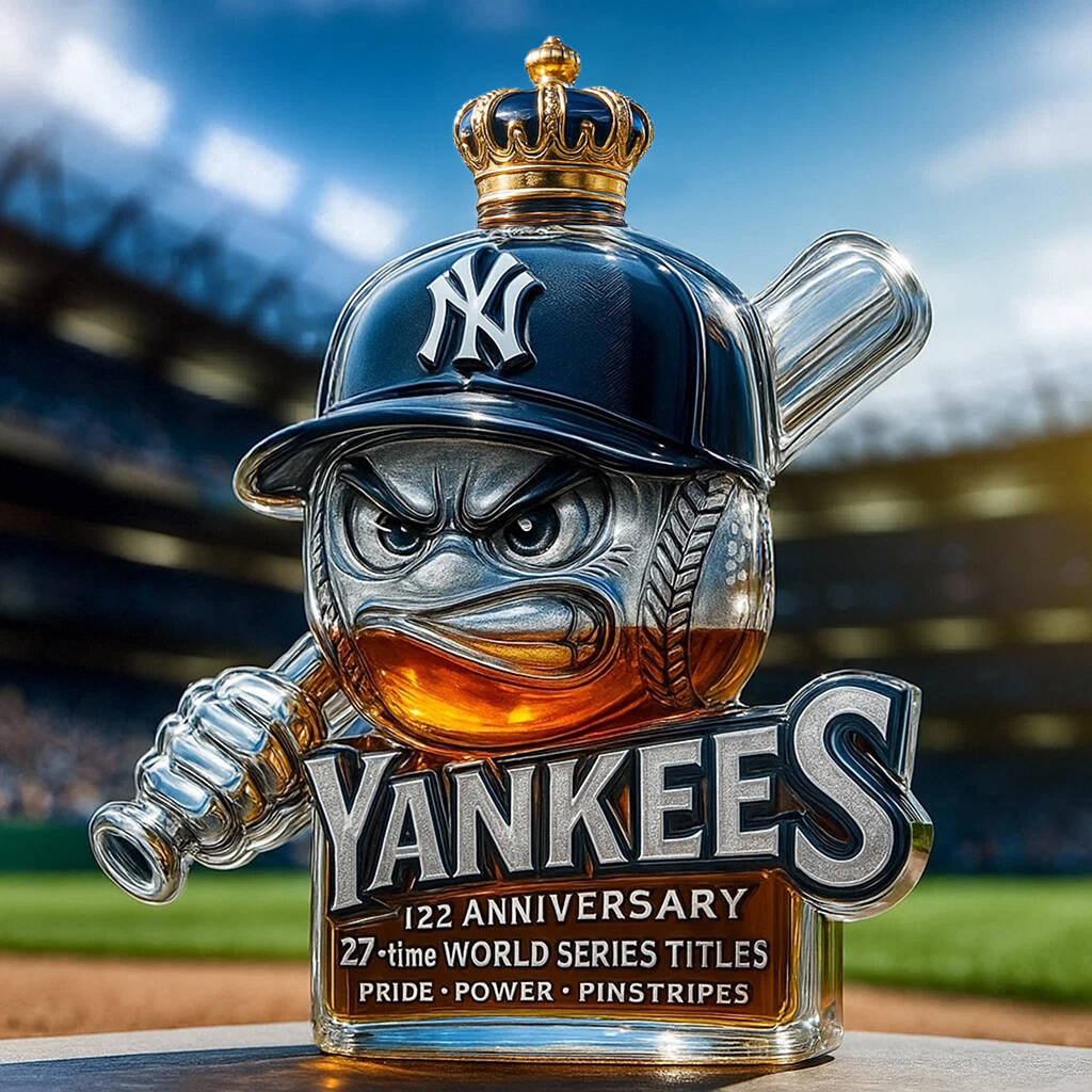 New York Yankees Limited Edition Honor Whisky Bottle