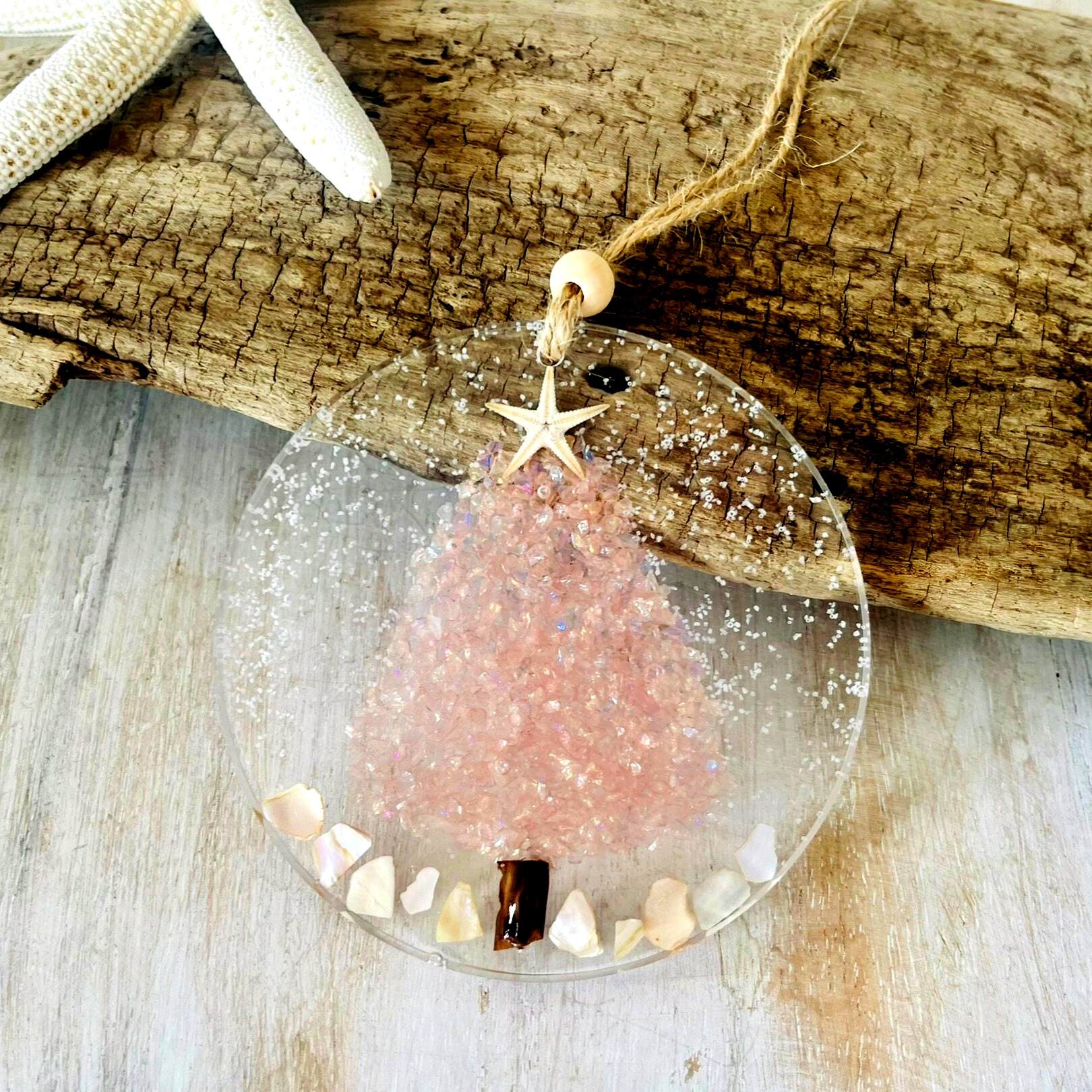 🌲Coastal Christmas Ornament
