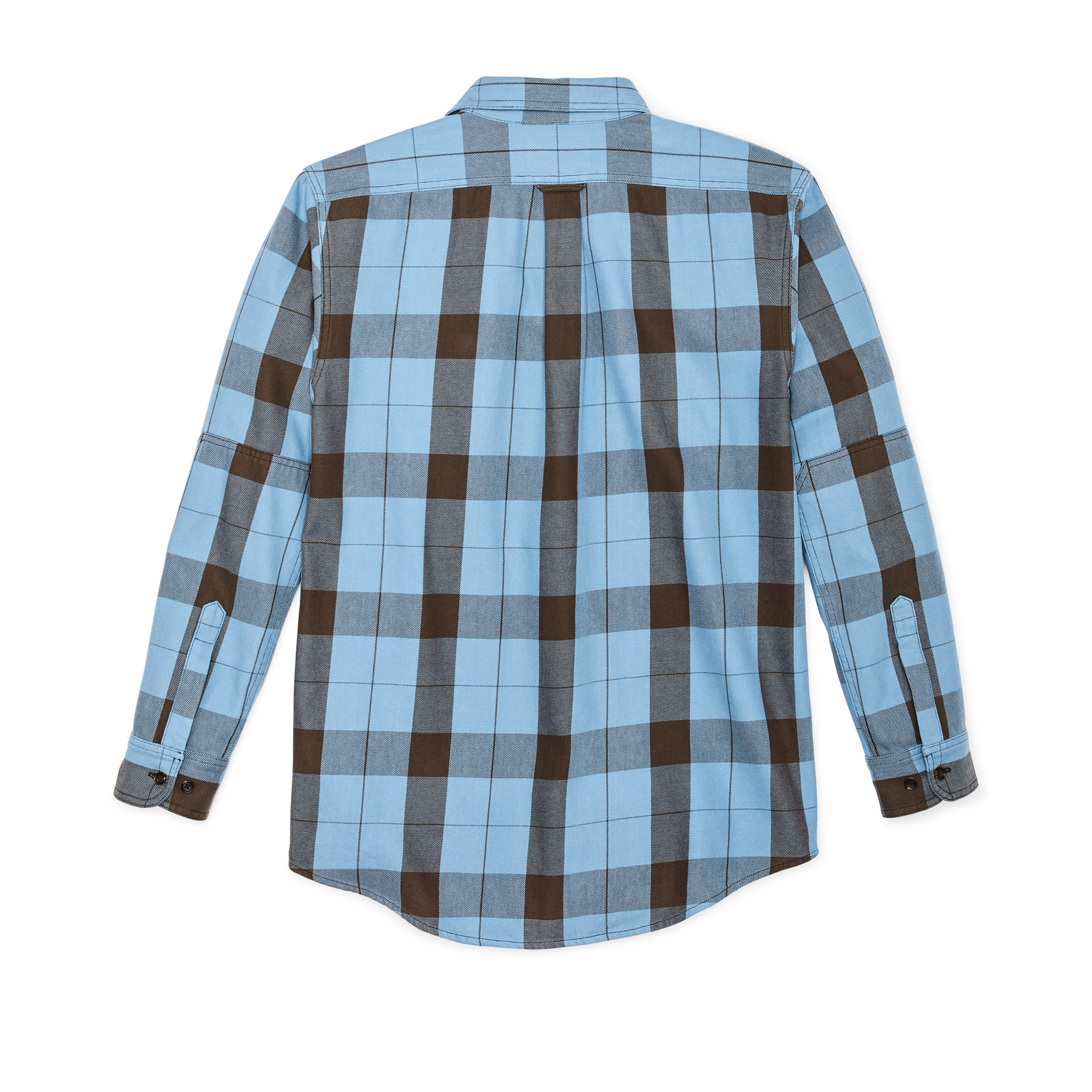 Vintage Wash Alaskan Guide Shirt - Blue / Dark Brown Plaid