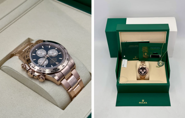 NEW 2025 Rolex Daytona 40mm 126505 Rose Gold Black Dial (STICKERED)