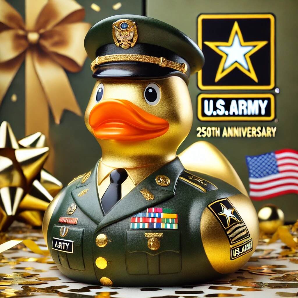 250th Anniversary Military Ducks