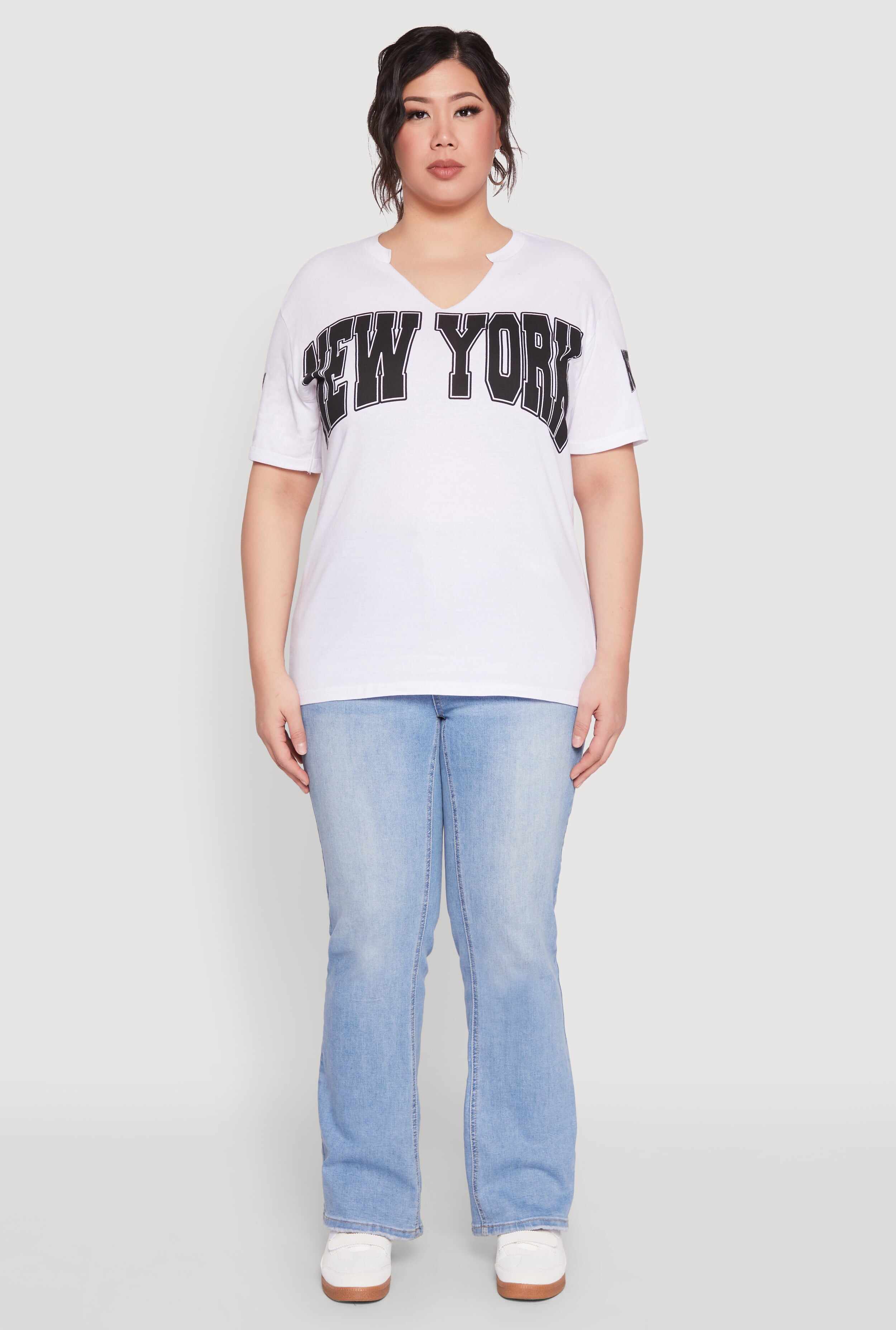 Plus Size New York Graphic Tee