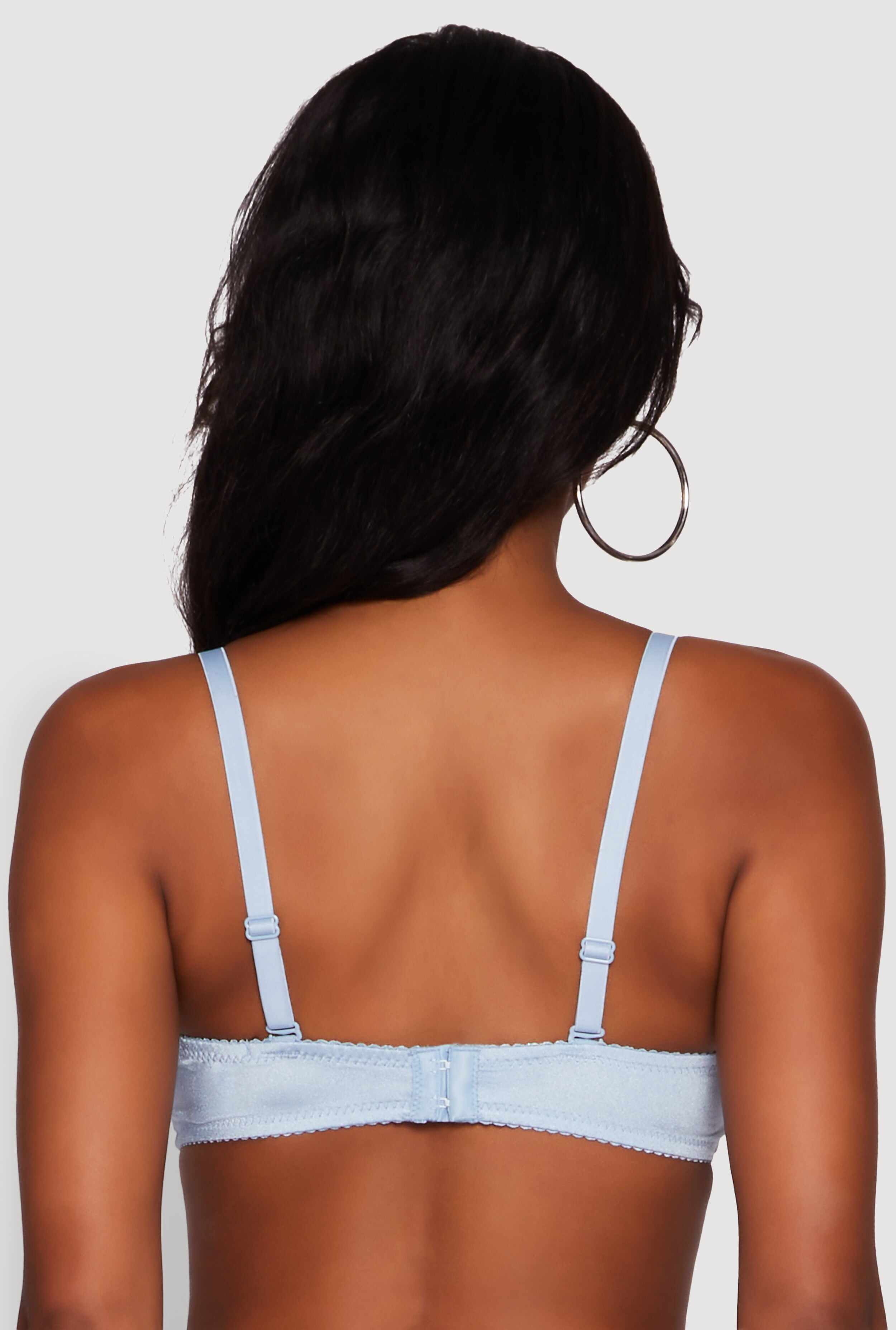 Cropped Rhinestone Bustier Top