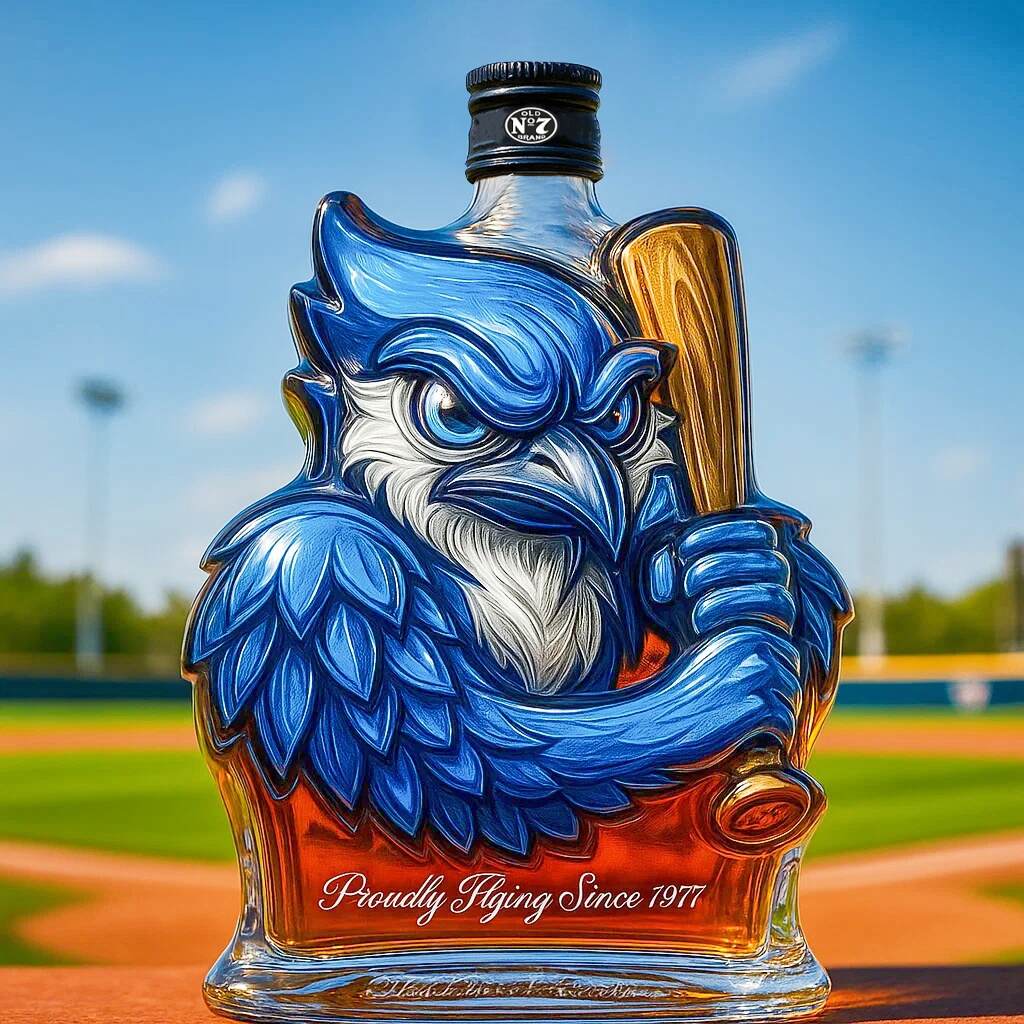 Toronto Blue Jays Whisky Bottle