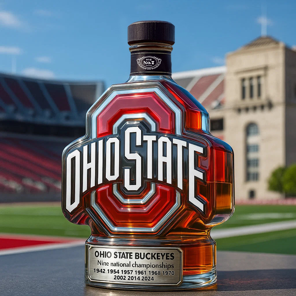 Ohio State Buckeyes Whiskey bottle
