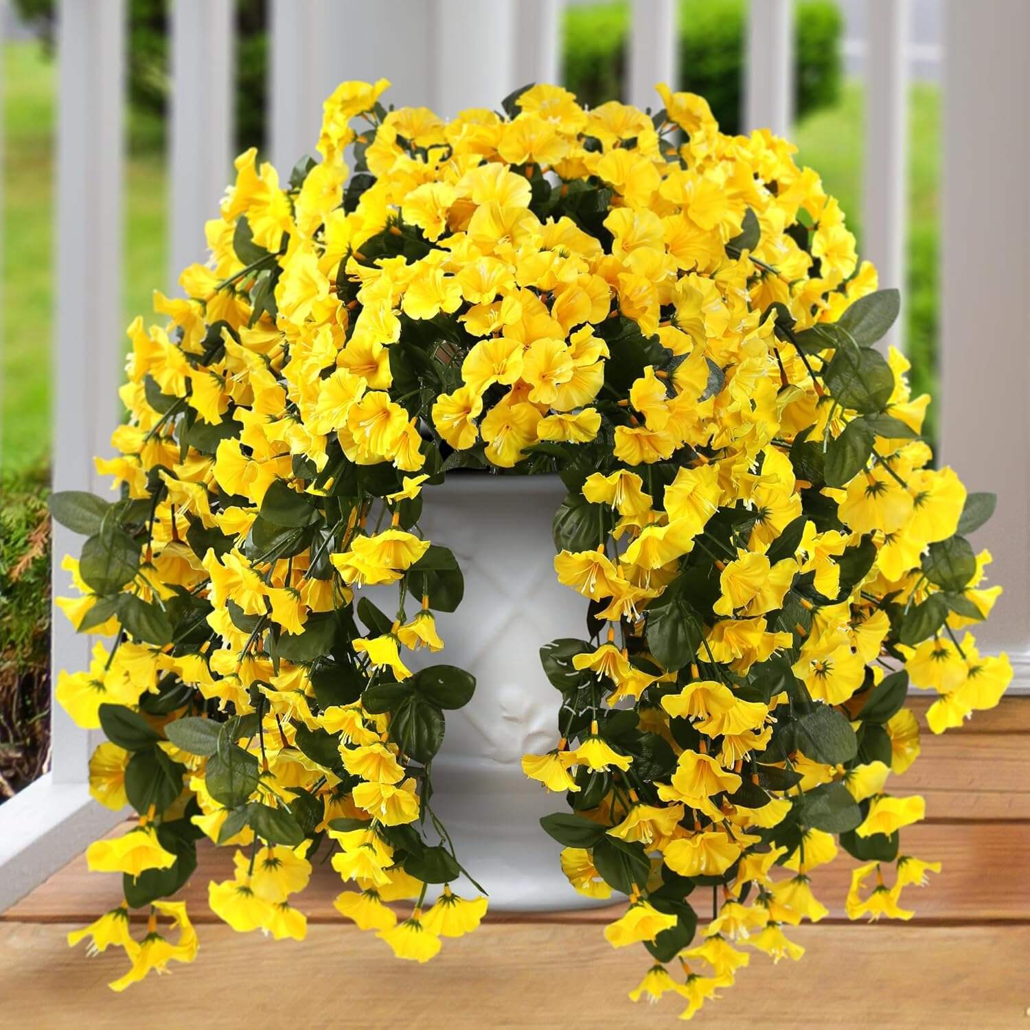 🔥On Sale🔥Artificial Faux Hanging Flowers Plants - UV resistant, Waterproof，Windproof