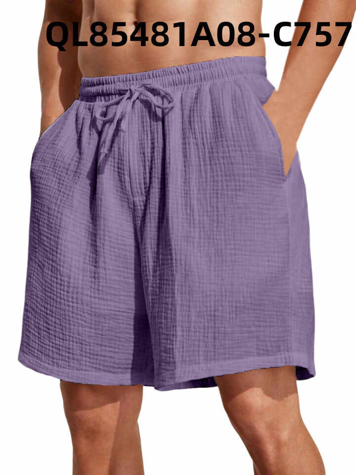Plus Size Lining Men's Loose Trendy Shorts