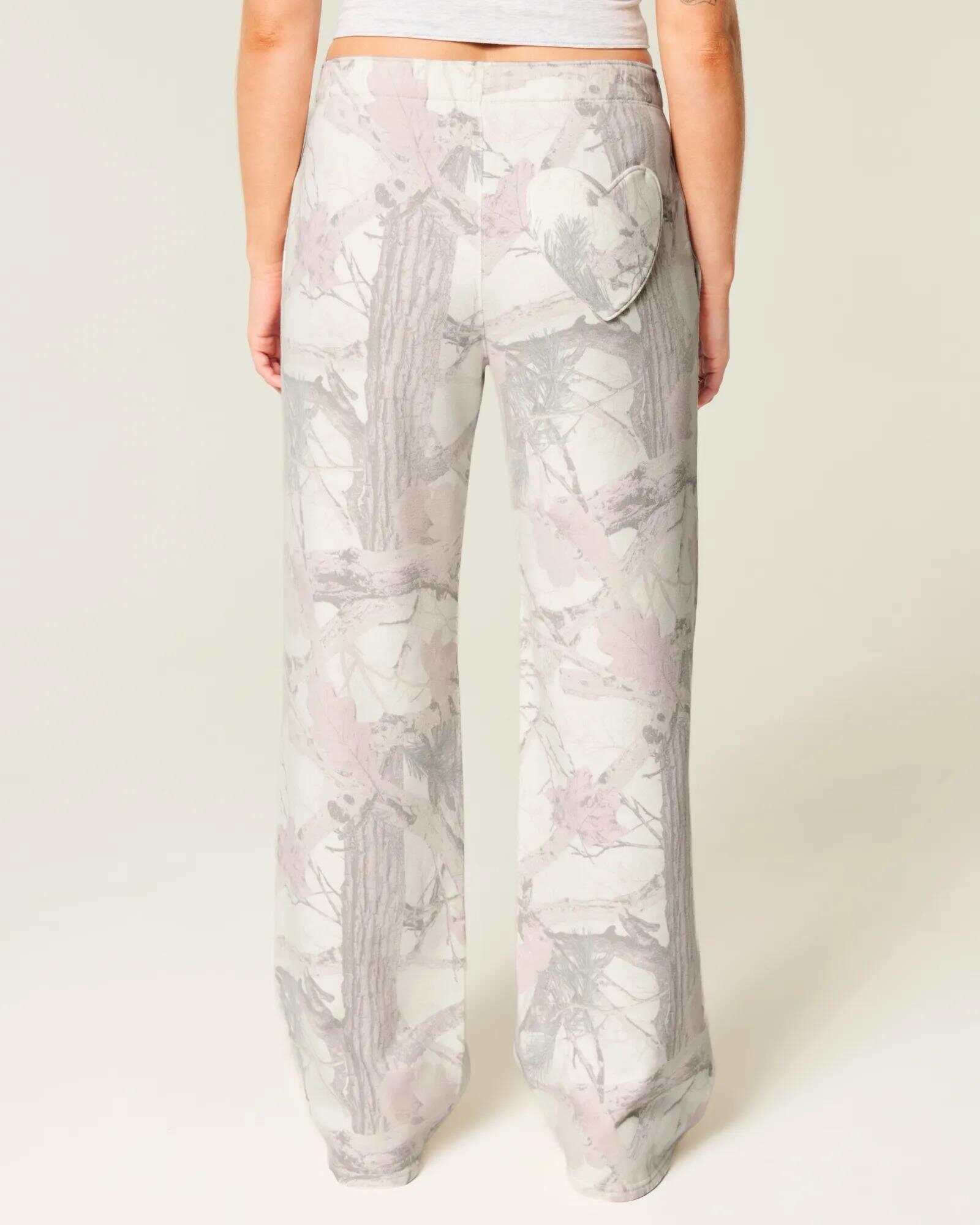 Wide-Leg Sweatpants