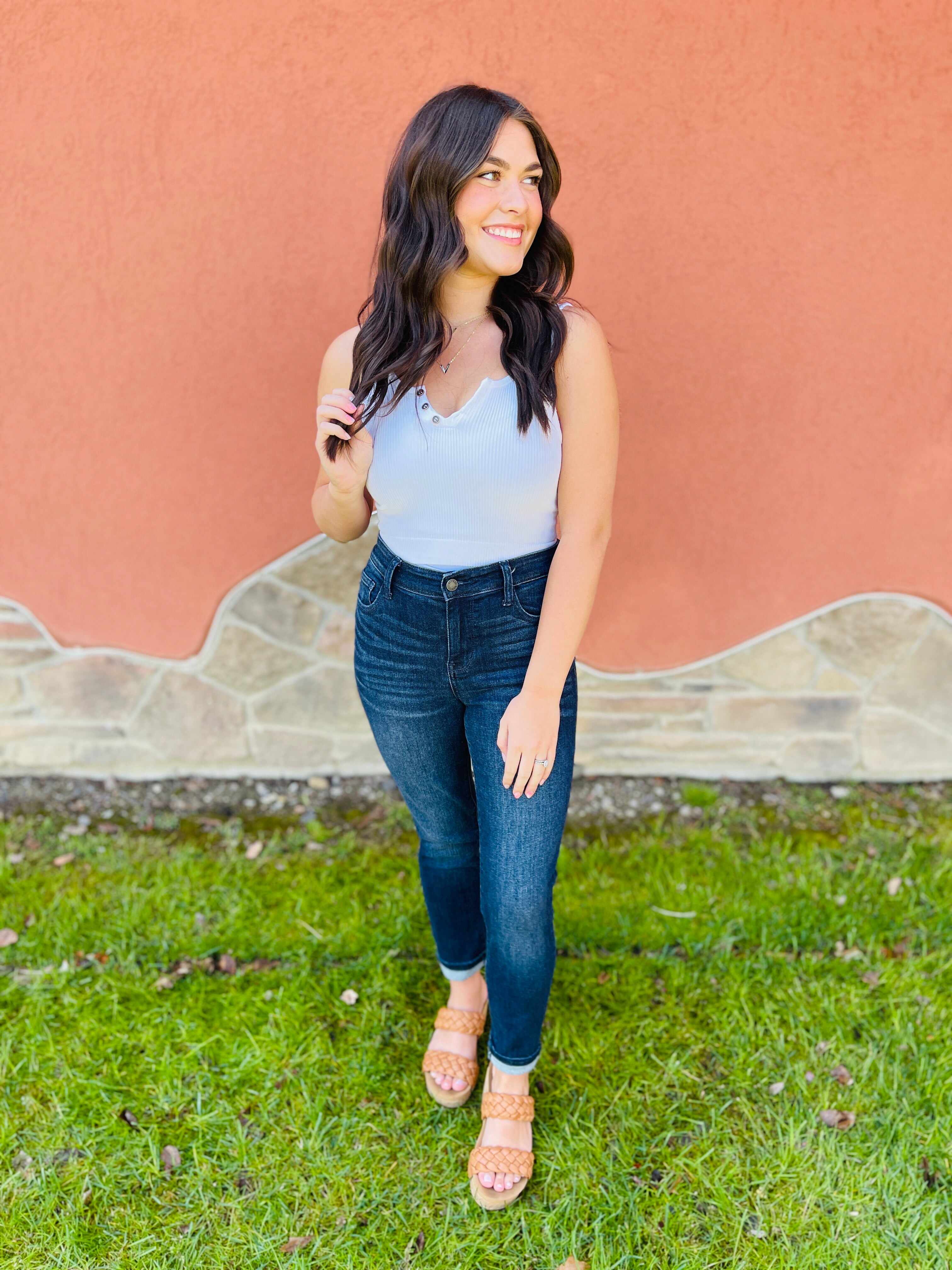 REG/CURVY Dreamland Midrise Skinny Jeans Best Selling