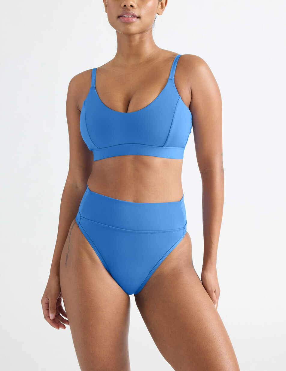 Leakproof Sculpt High Rise High Cut Swim Bottom