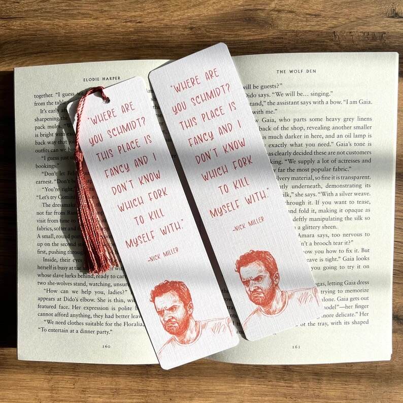 Nick Miller New Girl Bookmark