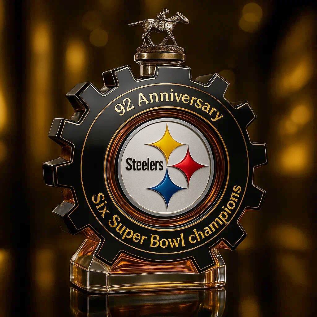 Pittsburgh Steelers Gear Whisky Bottle