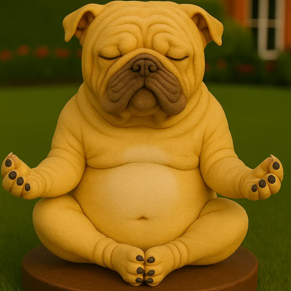 Zen Paws | Resin Meditating Pet Sculptures