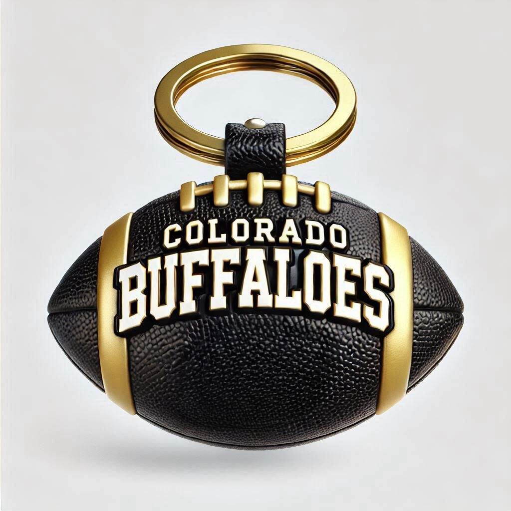 College Football Keychain