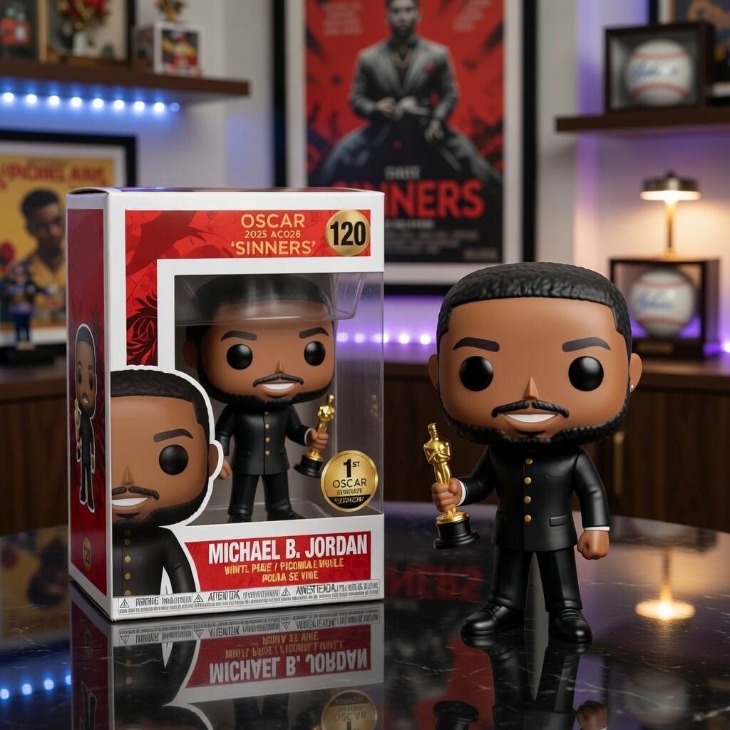 Michael B. Jordan – Oscar Best Actor Commemorative Doll