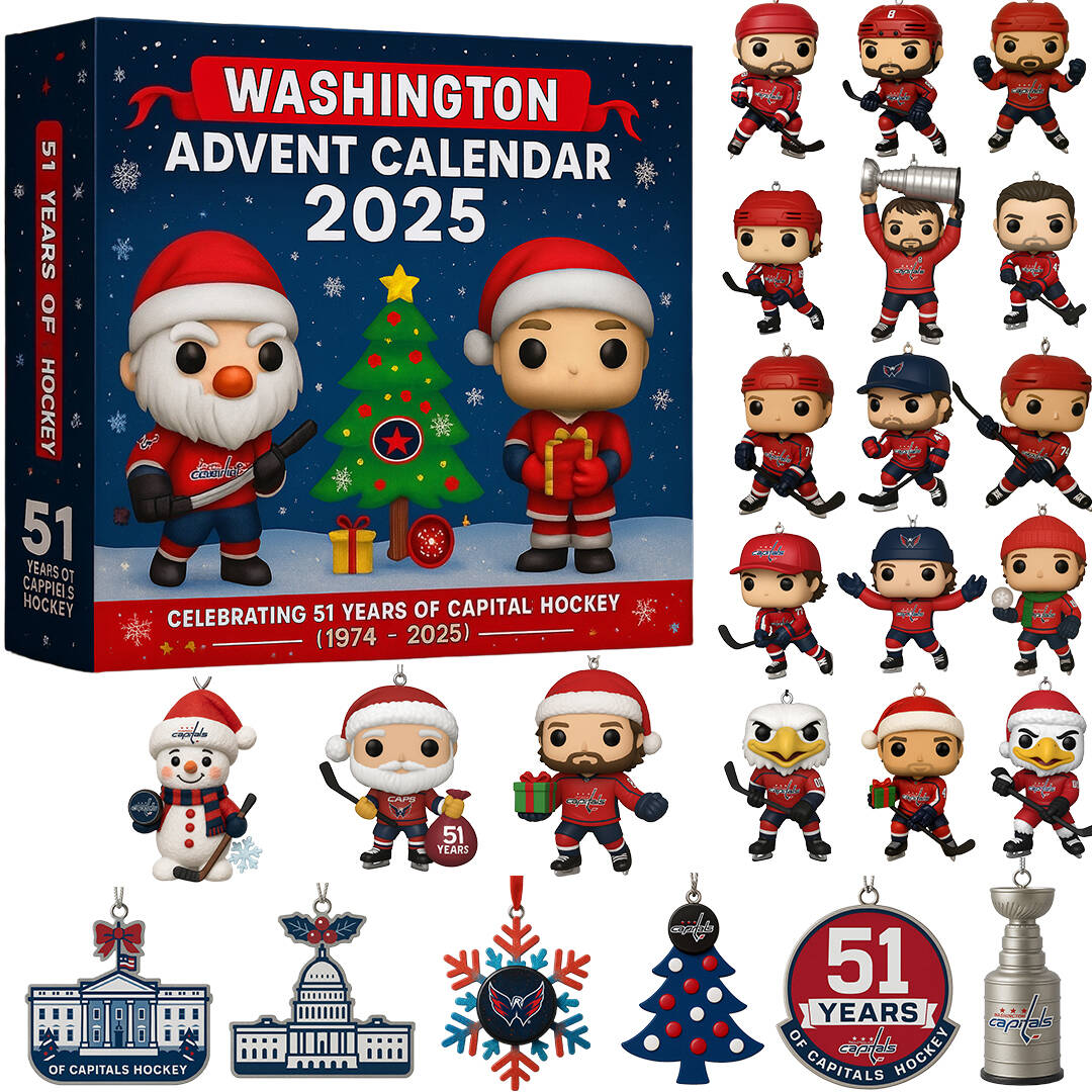 Washington Capitals 51st Anniversary Advent Calendar 2025