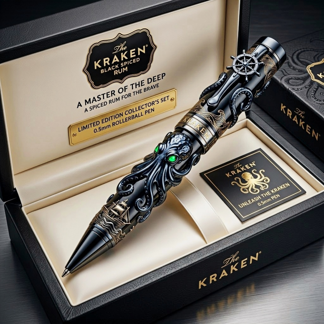 The Kraken Rum Commemorative Pen