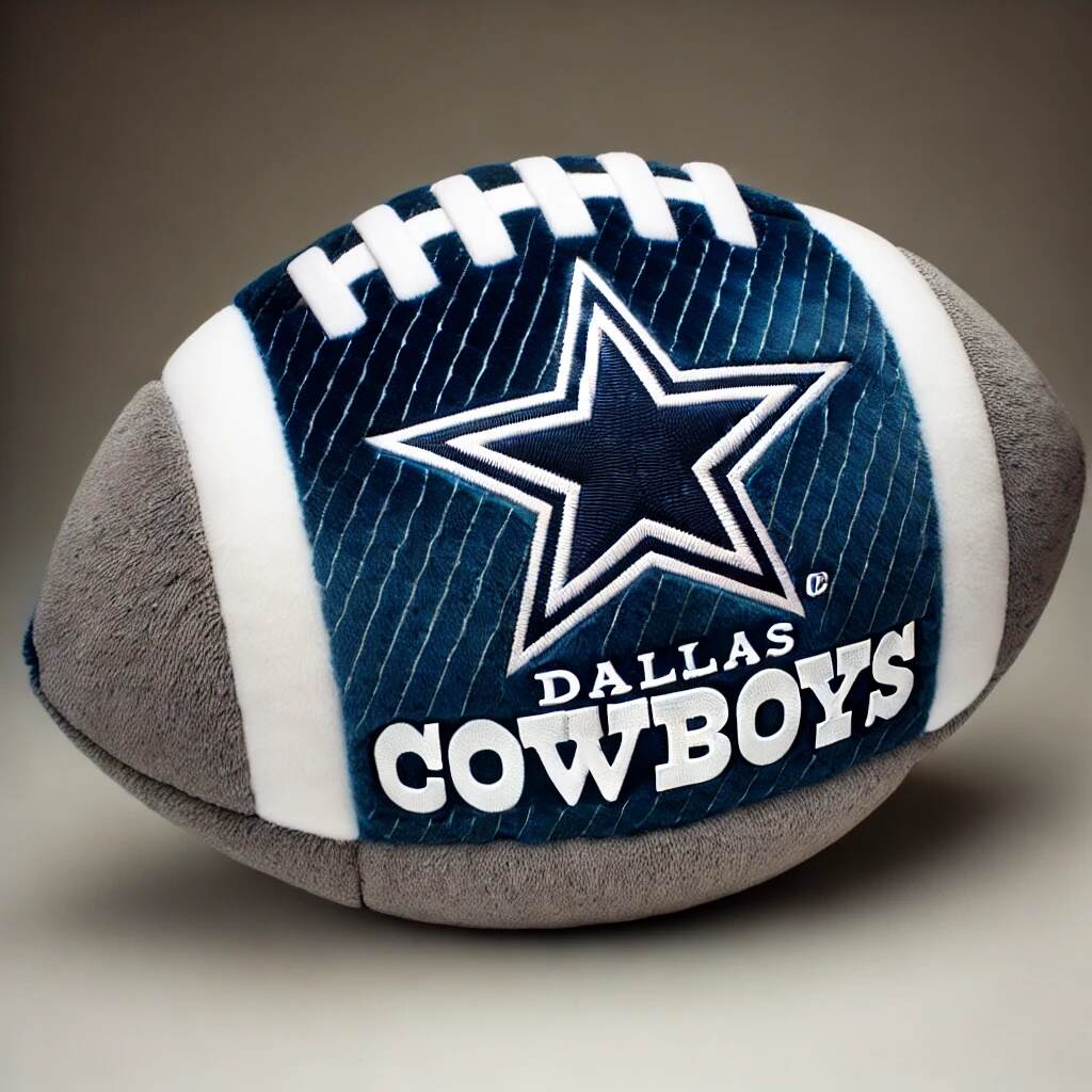Football-Shaped Plush Toy