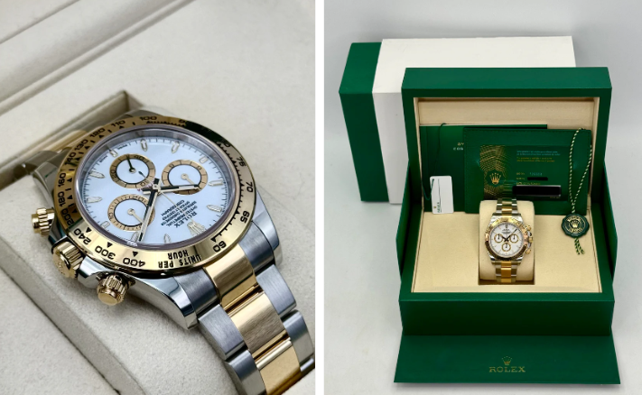 2025 Rolex Daytona 40mm 126503 Two-Tone White Dial